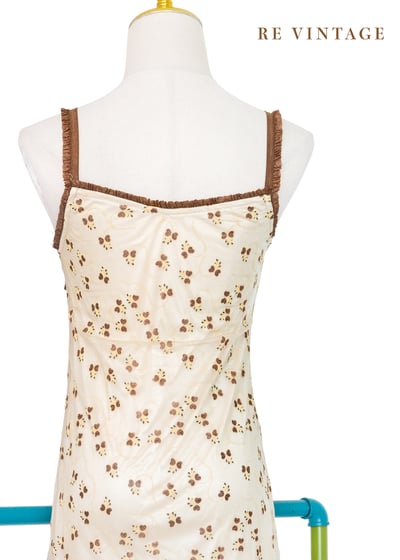 愛心蜜蜂花園細肩帶洋裝12