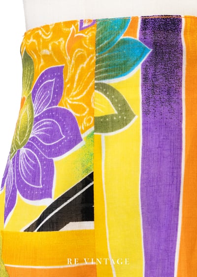 套裝短褲 - 搖擺花拼派對短褲（23"）5