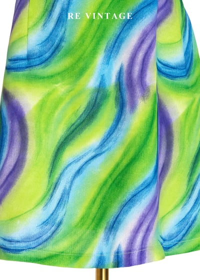 夏日維他命 - 流動撞色迷你洋裝4