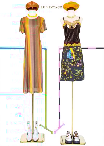 大地與火的漸層能量長洋裝2