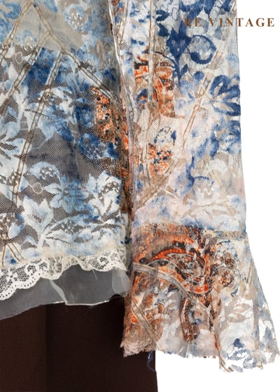 維多利亞繁花蕾絲邊罩衫12