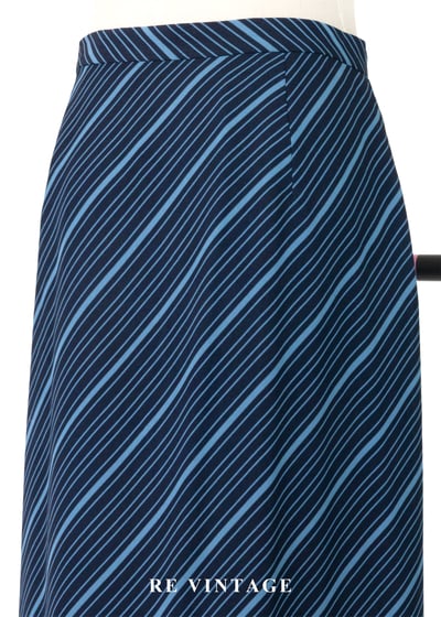 套裝裙子 - 藍色海風斜紋長裙（26"）9