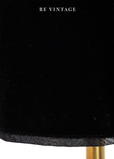 必備單品 - 黑色絨布小短裙（25"）7