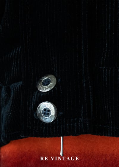 質感單品 - 直紋燈芯絨低調光澤夾克外套16