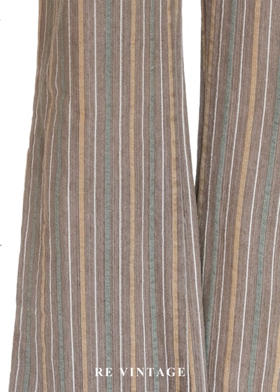 伯恩的秋日散策雅痞條紋褲4