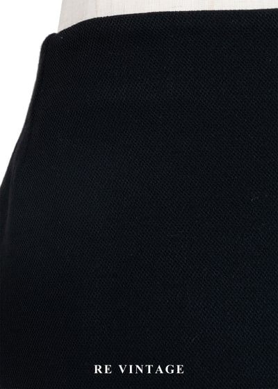 質感單品 - 義大利製 一片式黑色短裙（26"）7