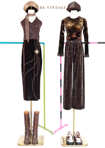 森林閃電流蘇絨布上衣2