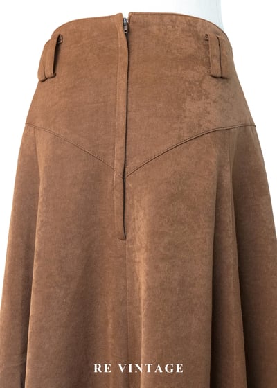 質感單品 - 楓糖餘暉Ｖ字大圓裙（27"）7