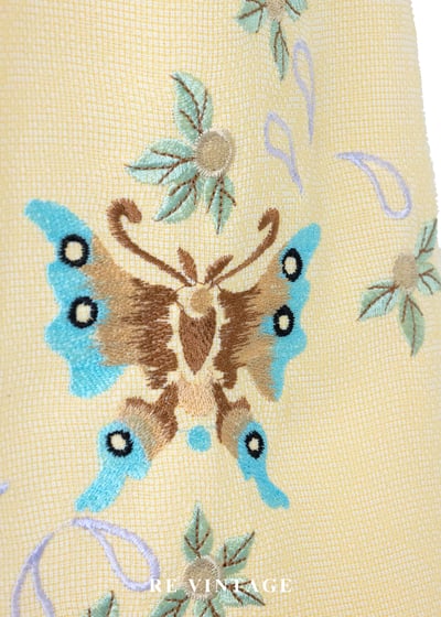 蝴蝶失眠詩 - 檸檬奶霜刺繡洋裝5