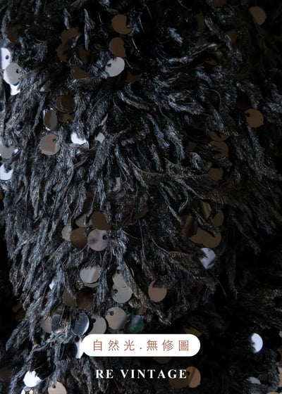 閃爍光點節奏毛毛長裙（21-30"）13