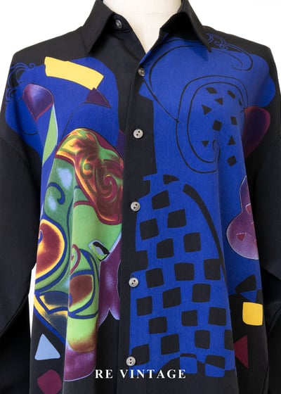 現代主義的霓虹畫布襯衫3