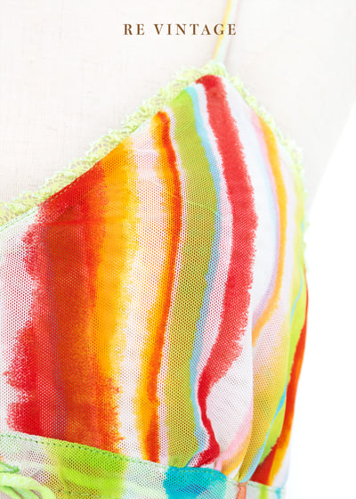 『歐洲寶物』Color Spectrum Striped 小背心9
