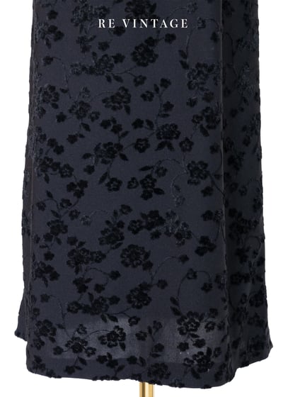 Black rose 黑玫瑰長裙（26"）4