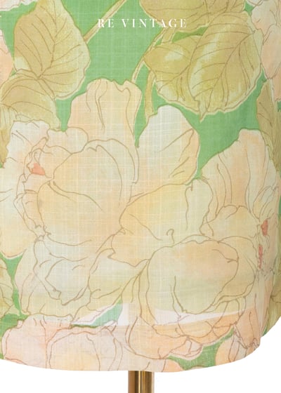 Lemon Petals 檸檬花綠意的午後洋裝15