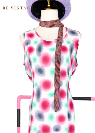 霓虹燈閃閃雪紡長洋裝3