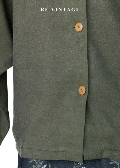 森林中的密談 - 藝術拼接衫落肩上衣12