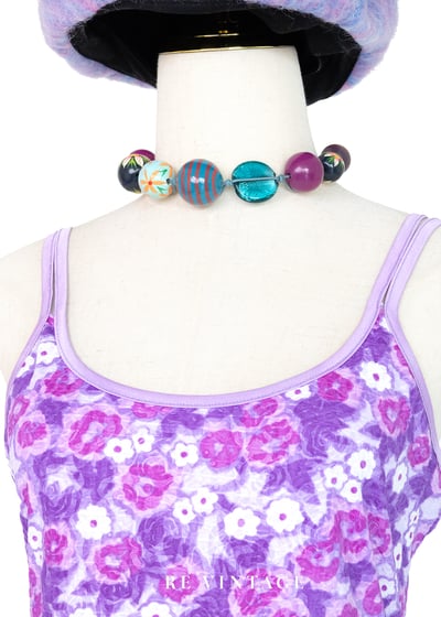 葡萄汽水糖細肩帶洋裝7