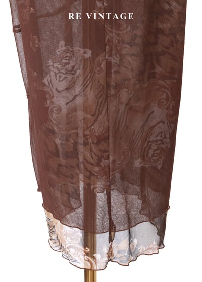 虎虎生風巧克力色長洋裝12