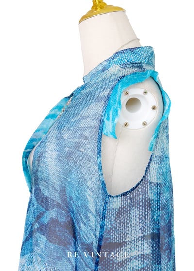 海霧與浪花的藍色旅程洋裝11