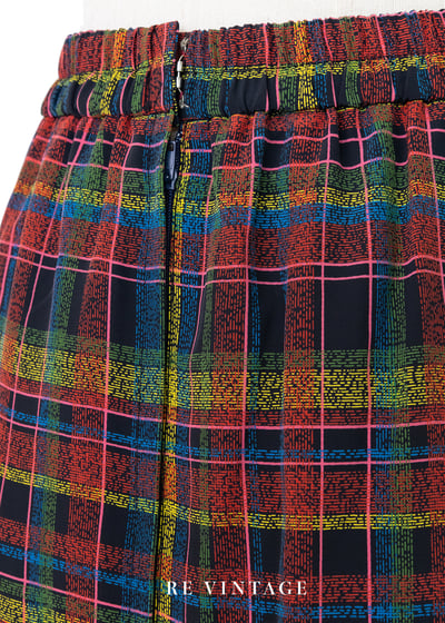 格紋心跳格紋百褶裙裙（27-32"）9