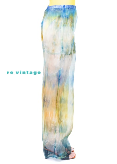 『紐約寶物』唯美透膚深海夕陽長褲2