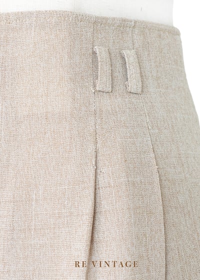 質感單品 - 亞麻色高腰短褲（27"）5