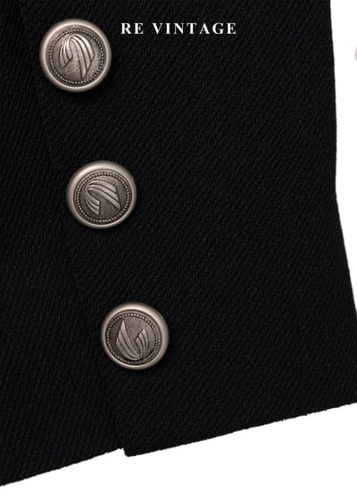 黑曜石影女王西裝式長洋裝17