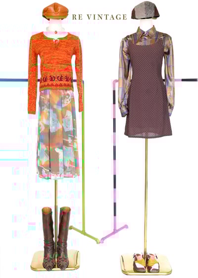 『紐約寶物』New York 摩登女子緞面格紋襯衫2