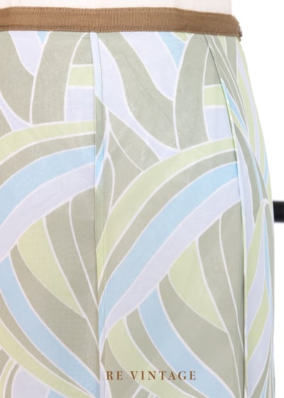 草野微風交疊印花雪房裙（25"）5