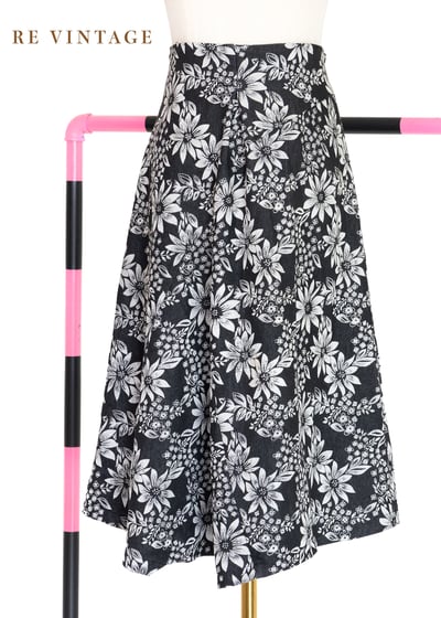 黑夜向日葵中長裙（26"）1