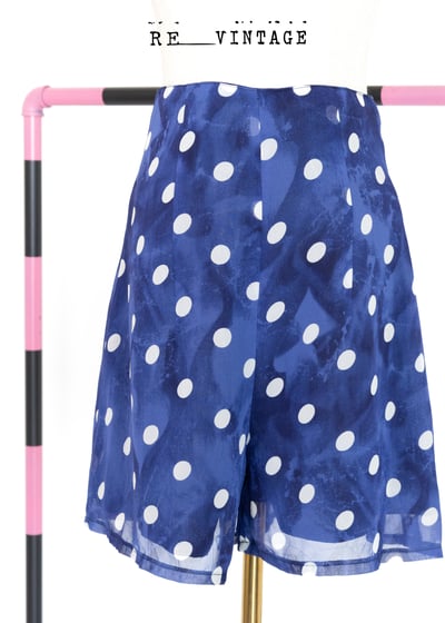 Midnight Blue 斑駁紋路點點（~26"）1