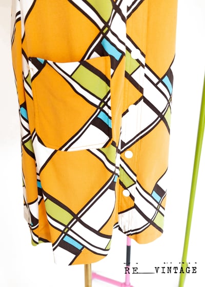 『法國寶物』菱格小橘子夏日洋裝6