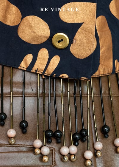 爵士年代的金色雨絲造型上衣11