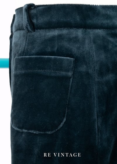 Atlantic Deep 絨布及膝美裙（26"）6