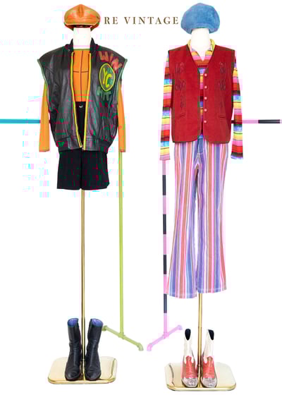 Homerun帥氣の皮革背心 （羊皮）2