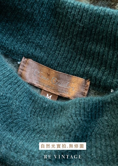 Courtyard 薄款寬鬆千鳥格紋套頭毛衣14