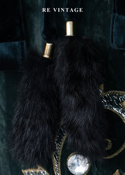 綠野仙蹤毛毛抽繩絨布外套5