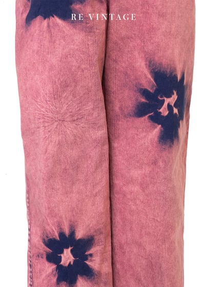 星染痕跡之花粉紅牛仔褲4