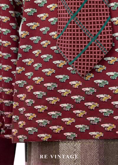 櫻桃紅汽車雙胞胎長袖上衣5