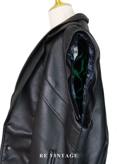 質感單品 - 冬季帥氣雙穿寬版皮革外套18