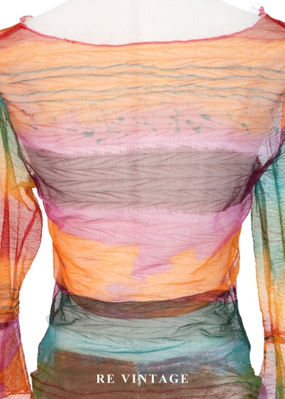 光的溫度-顏色呼吸網紗上衣10