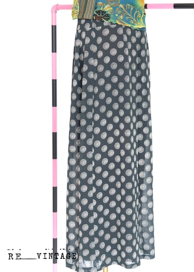 煙火綻放湖水綠高腰大寬版長褲7