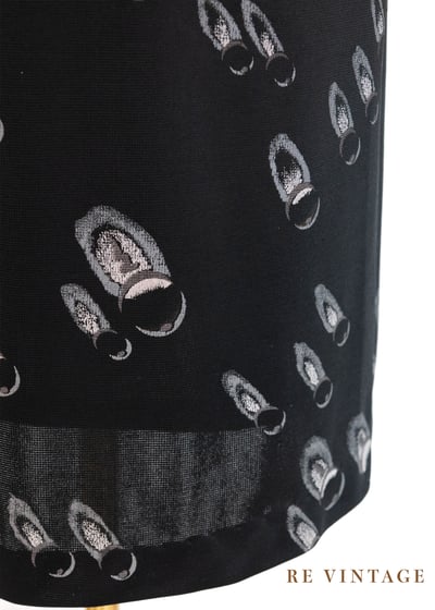 浪漫羽毛戒指黑色長裙（25-28"）5