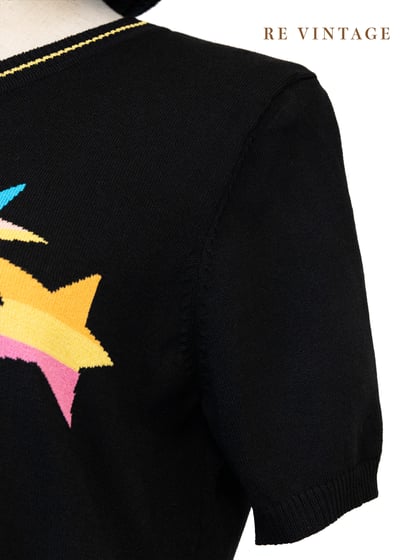 義大利製 - 滿分五顆心薄款針織短袖上衣6