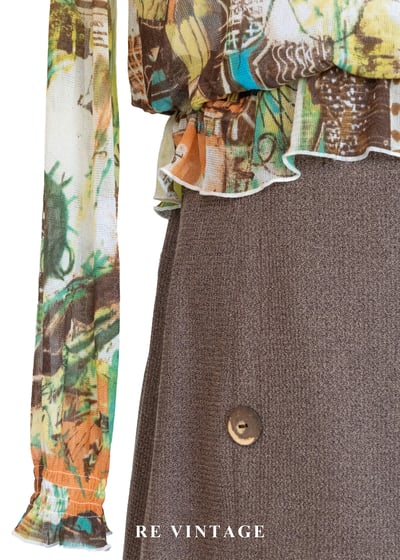 報刊的時代碎片上衣5