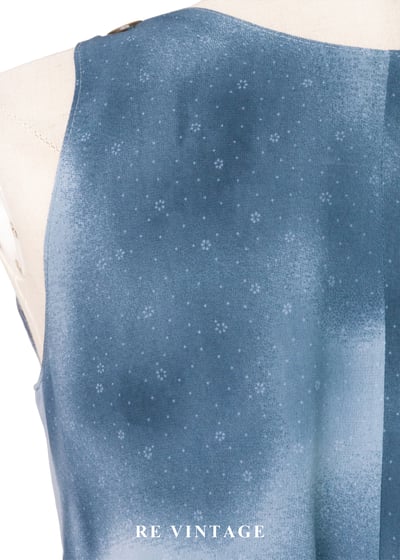 雲的形狀小花的溫度長洋裝14