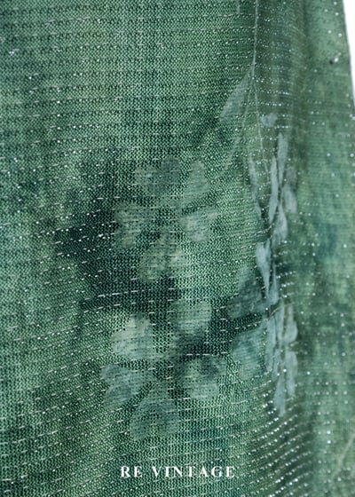 深海裡的綠寶石名伶碎花短裙（26"）9