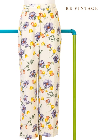 花香午後高腰直筒九分褲（26-28"）1