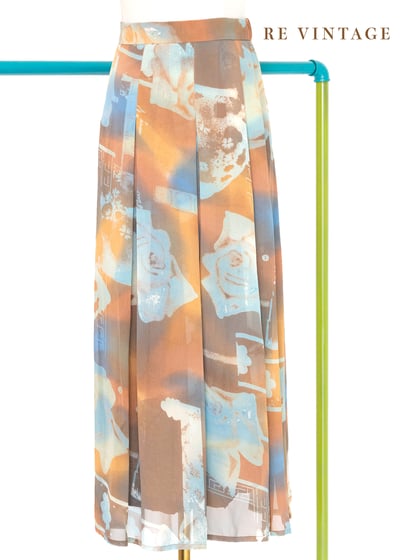 幻影玫瑰雪紡長裙（26"-27"）1