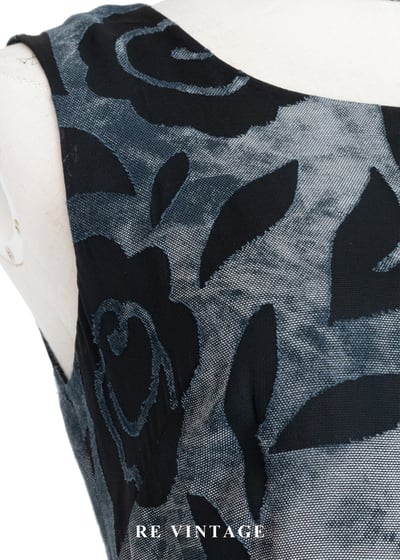 墨染薔薇緹花迷人洋裝7